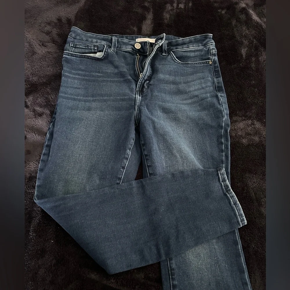LC Lauren Conrad Skinny Dark Wash Jeans Size 14 - Picture 1 of 3